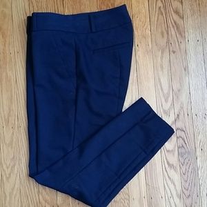 LOFT Marisa Skinny Navy Pants